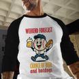 Cute Baseball Fan Weekend Forecast Change Of Beer And Hotdog Baseball Raglan Shirt Cute Baseball Fan Weekend Forecast Change Of Beer And Hotdog Baseball Raglan Shirt