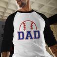 Dad Of Rookie 1st Birthday Baseball Boy Family Matching Baseball Raglan Shirt