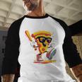 Drippy Pizza Baseball Slice Cartoon Sports Food Baseball Raglan Shirt Drippy Pizza Baseball Slice Cartoon Sports Food Baseball Raglan Shirt