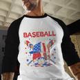 Eat Sleep Baseball Repeat Ice Cream Drip Crossed Bats Baseball Raglan Shirt Eat Sleep Baseball Repeat Ice Cream Drip Crossed Bats Baseball Raglan Shirt