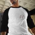 My Favorite Baseball Player Calls Me Mom Baseball Raglan Shirt