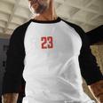 FO23VER Trendy Number 23 Baseball Team Sport For Women Men Baseball Raglan Shirt FO23VER Trendy Number 23 Baseball Team Sport For Women Men Baseball Raglan Shirt