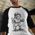 Frog Basketbal Men Women Grumpy Frog Playing Baseball Baseball Raglan Shirt Frog Basketbal Men Women Grumpy Frog Playing Baseball Baseball Raglan Shirt
