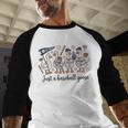 Game Day Just A Baseball Goose Cute Duck Team Sports Baseball Raglan Shirt Game Day Just A Baseball Goose Cute Duck Team Sports Baseball Raglan Shirt