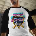 Happy 6733 Days Of School Baseball Drip 100th Day Of School Baseball Raglan Shirt Happy 6733 Days Of School Baseball Drip 100th Day Of School Baseball Raglan Shirt