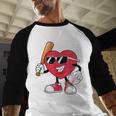 Heart Play Baseball Valentine's Day Teens Boys Girls Kids Baseball Raglan Shirt Heart Play Baseball Valentine's Day Teens Boys Girls Kids Baseball Raglan Shirt