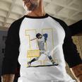 Jackson Chourio Milwaukee MLB Baseball Player MLBJCH202M Baseball Raglan Shirt