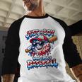 Just A Boy Who Loves Baseball Patriotic Drip For Youth Boys Baseball Raglan Shirt Just A Boy Who Loves Baseball Patriotic Drip For Youth Boys Baseball Raglan Shirt