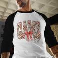 Leopard Checkered Game Day Baseball Coquette Bow Women Girls Baseball Raglan Shirt Leopard Checkered Game Day Baseball Coquette Bow Women Girls Baseball Raglan Shirt