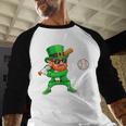 Leprechaun Playing Baseball St Patricks Day Sport Boys Baseball Raglan Shirt Leprechaun Playing Baseball St Patricks Day Sport Boys Baseball Raglan Shirt