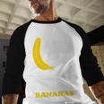 Love Bananas Banana Baseball Baseball Raglan Shirt Love Bananas Banana Baseball Baseball Raglan Shirt
