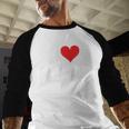I Love Mamie Heart Grandma Grandmother Grandparent Raglan Baseball Tee Baseball Raglan Shirt
