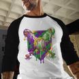 Mardi Gras Ice Cream Drip Baseball Sports For Men Women Kids Baseball Raglan Shirt