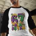 Mardi Gras Six Seven Baseball Drip Number 6 7 Meme Baseball Raglan Shirt Mardi Gras Six Seven Baseball Drip Number 6 7 Meme Baseball Raglan Shirt
