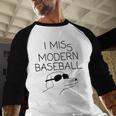 I Miss Modern Baseball Vintage Baseball Meme Tee Baseball Raglan Shirt I Miss Modern Baseball Vintage Baseball Meme Tee Baseball Raglan Shirt