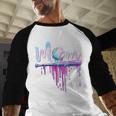 Mom Baseball Ice Cream Drip Birthday Boy Family Baseball Raglan Shirt Mom Baseball Ice Cream Drip Birthday Boy Family Baseball Raglan Shirt
