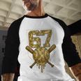 Number 67 Baseball Drip Camo Six Seven Meme Boys Kids Baseball Raglan Shirt Number 67 Baseball Drip Camo Six Seven Meme Boys Kids Baseball Raglan Shirt