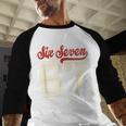 Number 67 Meme Six Seven Baseball Style Kids Boy Teen Baseball Raglan Shirt Number 67 Meme Six Seven Baseball Style Kids Boy Teen Baseball Raglan Shirt