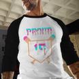 Proud Mom Baseball Player Number 15 Ice Cream Drip Baseball Raglan Shirt Proud Mom Baseball Player Number 15 Ice Cream Drip Baseball Raglan Shirt