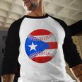 Puerto Rico Baseball Flag Boricua Beisbol Fan Gear Baseball Raglan Shirt Puerto Rico Baseball Flag Boricua Beisbol Fan Gear Baseball Raglan Shirt