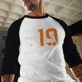 Retro San Diego 619 Vintage 90's Baseball Sports Style Lover Baseball Raglan Shirt
