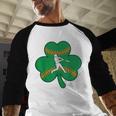 Retro Shamrock Baseball St Patricks Day Men Women Boys Girls Baseball Raglan Shirt