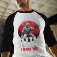 Run I Dare You Baseball Ball Player Catcher Coach Tee Baseball Raglan Shirt Run I Dare You Baseball Ball Player Catcher Coach Tee Baseball Raglan Shirt