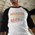 Weekends Coffee Baseball Retro Vibes Baseball Raglan Shirt Weekends Coffee Baseball Retro Vibes Baseball Raglan Shirt