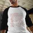 Senior Dad Class Of 2026 Graduate Baseball 2026 Graduation Baseball Raglan Shirt Senior Dad Class Of 2026 Graduate Baseball 2026 Graduation Baseball Raglan Shirt
