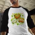 Shamrock Basketball Baseball Drip St Patrick's Day Boys Men Baseball Raglan Shirt Shamrock Basketball Baseball Drip St Patrick's Day Boys Men Baseball Raglan Shirt