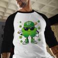 Shamrocks Playing Baseball St Patricks Day 6 7 Meme Men Boys Baseball Raglan Shirt Shamrocks Playing Baseball St Patricks Day 6 7 Meme Men Boys Baseball Raglan Shirt