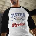 Sister Of Rookie 1st Birthday Baseball Boy Family Matching Baseball Raglan Shirt Sister Of Rookie 1st Birthday Baseball Boy Family Matching Baseball Raglan Shirt
