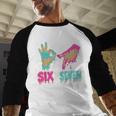 Six Seven 67 Meme Ice Cream Drip Baseball For Boy Kids Baseball Raglan Shirt