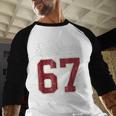 Six Seven Meme Boys Girls Kids 67 Baseball Jersey Baseball Raglan Shirt