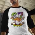 Spooky Halloween Baseball Ice Cream Dripping Six Seven 6 7 Baseball Raglan Shirt Spooky Halloween Baseball Ice Cream Dripping Six Seven 6 7 Baseball Raglan Shirt