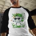 St Patrick Day Baseball Drip Ice Cream Baseball Player Men Baseball Raglan Shirt St Patrick Day Baseball Drip Ice Cream Baseball Player Men Baseball Raglan Shirt