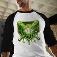 St Patrick's Day Baseball Boys Ice Cream Drip Youth Kids Premium Tri-Blend Baseball Raglan Shirt St Patrick's Day Baseball Boys Ice Cream Drip Youth Kids Premium Tri-Blend Baseball Raglan Shirt