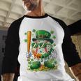 St Patricks Day Baseball Ice Cream Baseball Player Cartoon Baseball Raglan Shirt St Patricks Day Baseball Ice Cream Baseball Player Cartoon Baseball Raglan Shirt