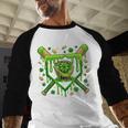 St Patricks Day Baseball Ice Cream Shamrock Baseball Player Baseball Raglan Shirt St Patricks Day Baseball Ice Cream Shamrock Baseball Player Baseball Raglan Shirt