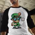 St Patricks Day Leprechaun Baseball Saint Paddys Boys Men Baseball Raglan Shirt