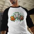 St Patricks Day Shamrock Sports Baseball Basketball Football Baseball Raglan Shirt St Patricks Day Shamrock Sports Baseball Basketball Football Baseball Raglan Shirt