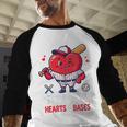Stealing Hearts And Bases Baseball Player Valentine's Day Baseball Raglan Shirt Stealing Hearts And Bases Baseball Player Valentine's Day Baseball Raglan Shirt