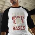 Stealing Hearts Like I Steal Bases Baseball Valentine Retro Baseball Raglan Shirt Stealing Hearts Like I Steal Bases Baseball Valentine Retro Baseball Raglan Shirt