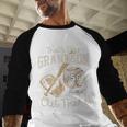 That's My Grandson Out There Jersey Number 56 Baseball Baseball Raglan Shirt