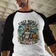 Tired Mom's Baseball Club Surviving On Snacks And Home Runs Baseball Raglan Shirt Tired Mom's Baseball Club Surviving On Snacks And Home Runs Baseball Raglan Shirt