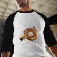Never Underestimate An Old Man Who Still Plays Baseball Baseball Raglan Shirt