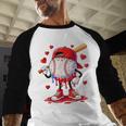 Valentine Baseball Heart Drip Sport Love Valentines Day Boys Baseball Raglan Shirt Valentine Baseball Heart Drip Sport Love Valentines Day Boys Baseball Raglan Shirt