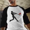 Valentines Day Baseball Batter Silhouette Heart Men Boys Kid Baseball Raglan Shirt Valentines Day Baseball Batter Silhouette Heart Men Boys Kid Baseball Raglan Shirt