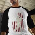Vintage American Flag Baseball Batter Patriotic Home Run Baseball Raglan Shirt Vintage American Flag Baseball Batter Patriotic Home Run Baseball Raglan Shirt