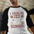 Women's 100 Days Of School Boys Kids Baseball Baseball Raglan Shirt